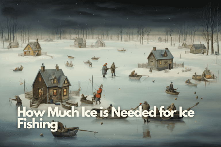 How Much Ice is Needed for Ice Fishing: Safety First!
