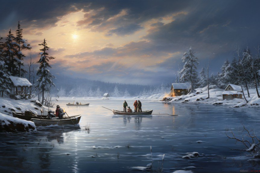 when is the best time to go ice fishing