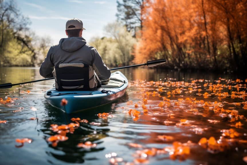 how wide is a fishing kayak