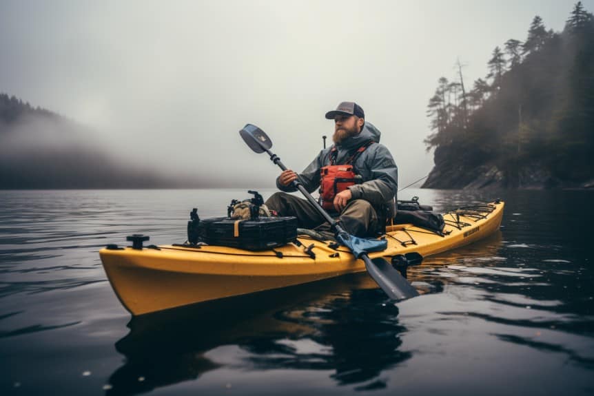 fishing kayak vs small boat